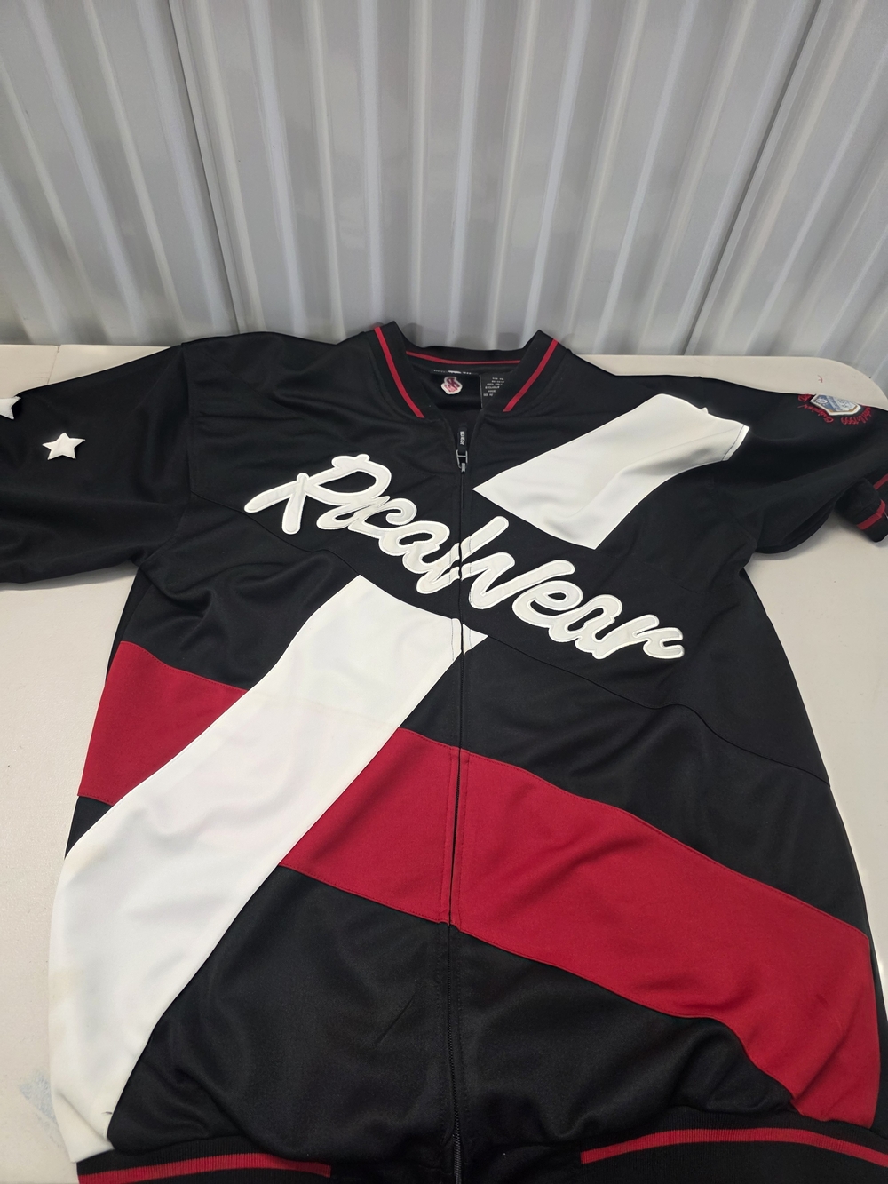 Rocawear Vintage Y2k 90s Red Black Full Zip Jacket Hip Hop Men's Size XL